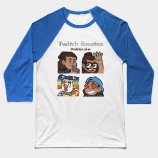 Twitch Emotes Baseball T-Shirt